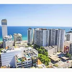 Top Apart Leblon - Flat Com Varanda, E Terraco Panoramico