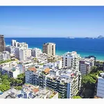 Top Apart Leblon - Flat Com Varanda, E Terraco Panoramico